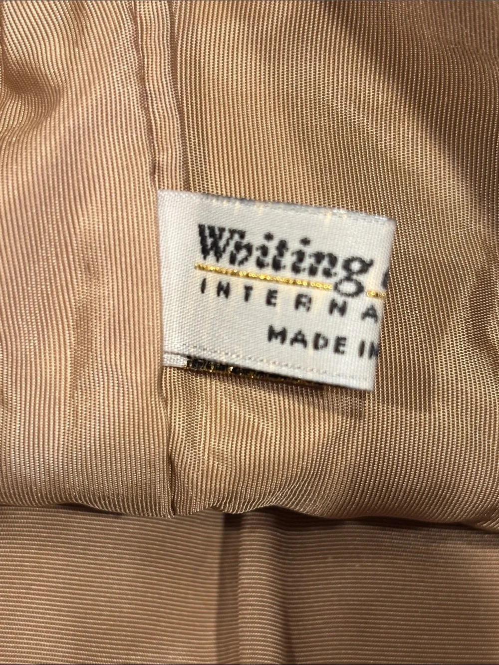 Whiting & Davis whiting davis